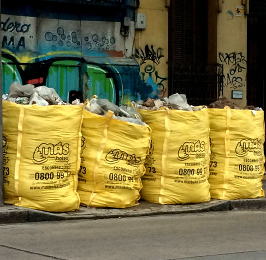 Bolsa 1.65m³ Montevideo